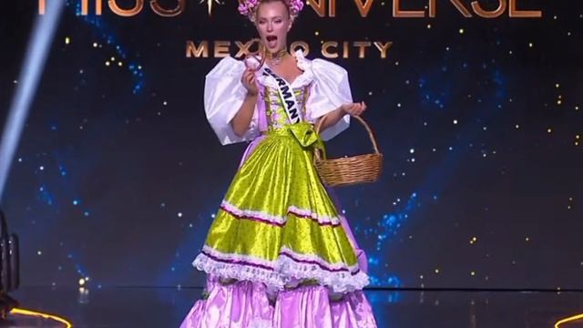 73 Miss Universe 2024 Germany Pia Theissen Германия Мисс Вселенная 2024 Национальный костюм