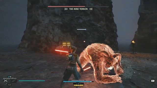 Grandmaster No Damage Mire Terror - Star Wars Jedi: Survivor (PS5 4K 60FPS)