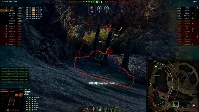 BRITISH STEEL WALL • 24,000+ Damage Blocked ► World of Tanks FV217 Badger Gameplay