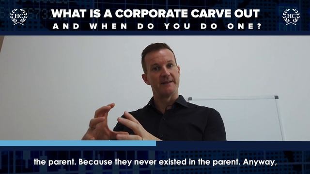 What Is A Corporate Carve Out And When Do You Do One? #JeremyHarbour #TheHarbourClub #entrepreneur