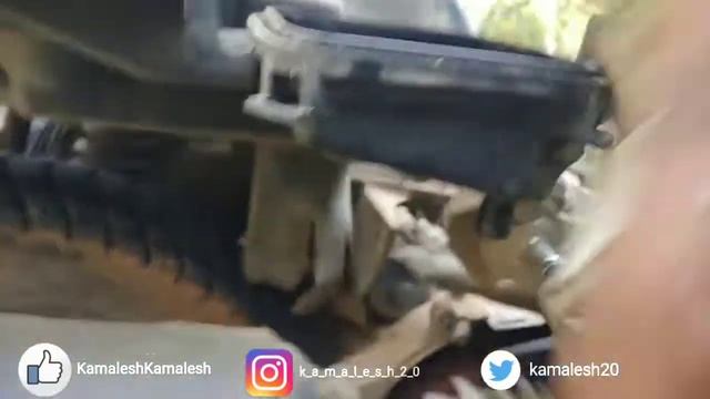 Activa secondary Airfilter changing - SAI SYSTEM UNIT  in Tamil