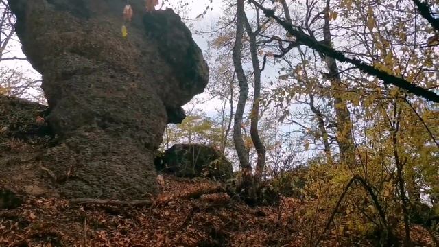 Каменные грибы и Дольмены поселка Новый. 01.11.23.