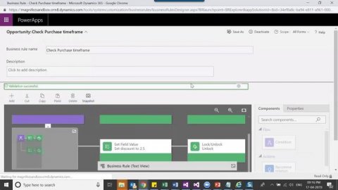 Implement Business Rules in Dynamics 365 customer EngagementCRM