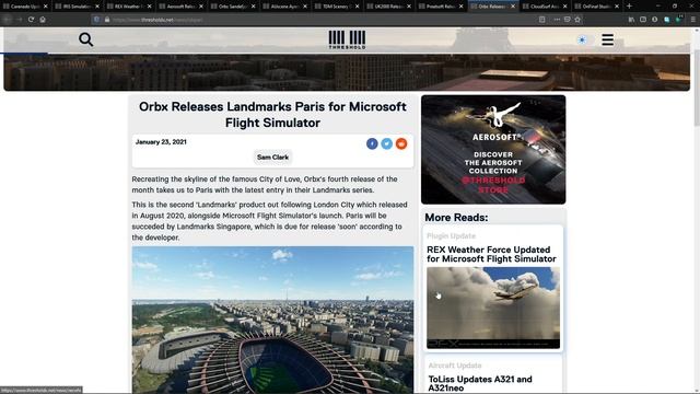 👀 [ X-Plane 11 - Flight Simulator 2020 ] Actualités de la semaine 03