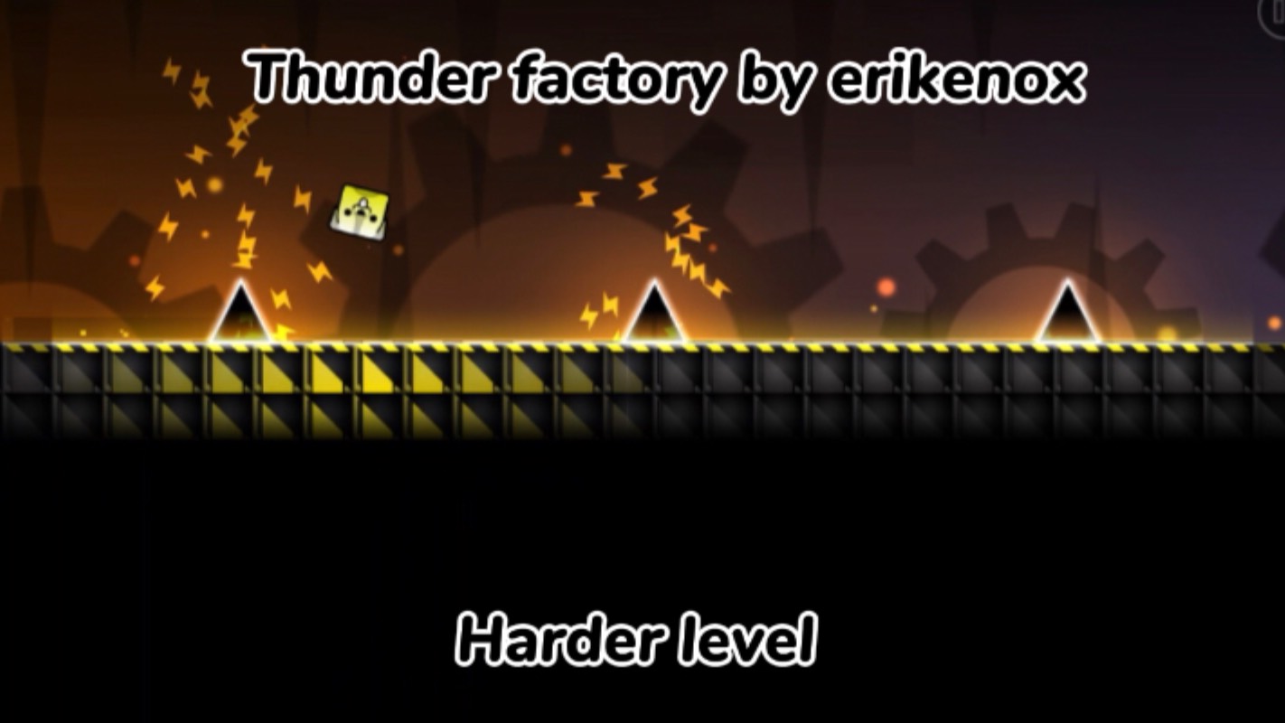 Thunder factory by erikenox|harder level|geometry dash|