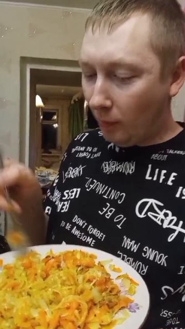 Научился тушить капусту! 😂