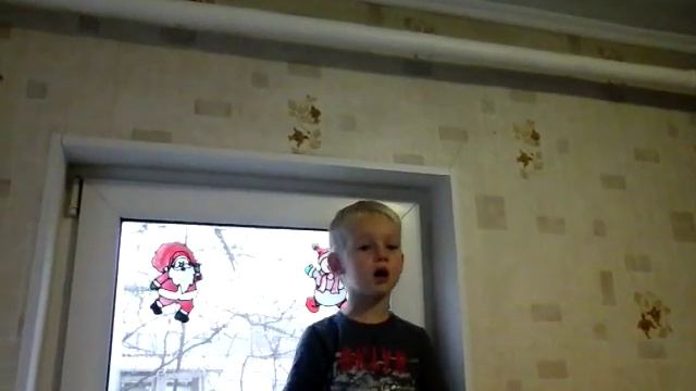 "Зимнее утро" читает Дима Гриневич 3 года