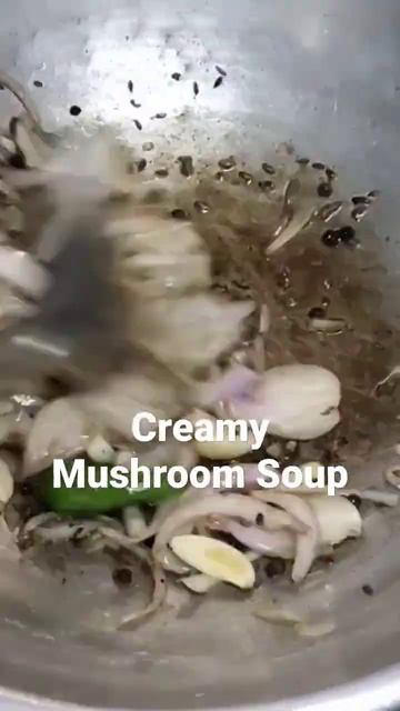 Creamy Mushroom Soup