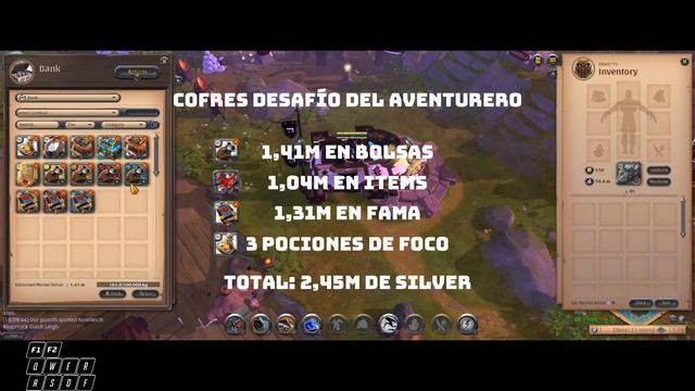 RECOMPENSA DE TOP 1 y +150 COFRES | Albion Online