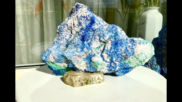 Азуромалахит. Г.Алтай, Крючковское м-е