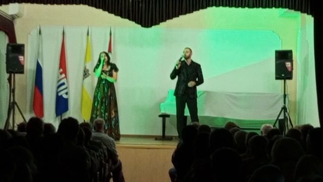 Завершение концерта в санатории Виктория/Ессентуки