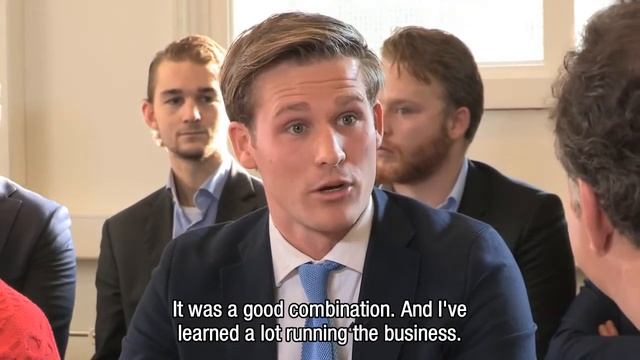 Rogier De Brujin’s De Ondernemerclub Amsterdam - Student of Inter College Business School