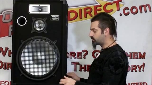 15" 3way Loudspeakers Podium Pro Audio E1525