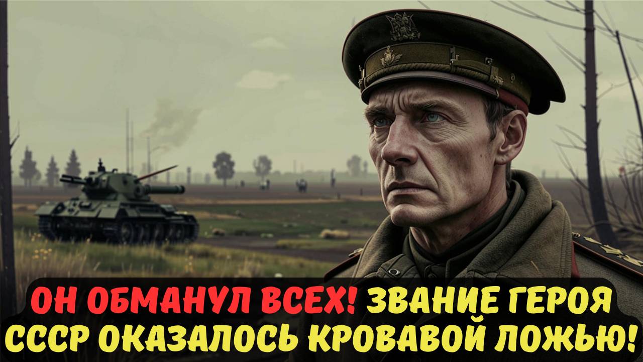 ОН ОБМАНУЛ ВСЕХ! ЗВАНИЕ ГЕРОЯ СССР ОКАЗАЛОСЬ КРОВАВОЙ ЛОЖЬЮ!