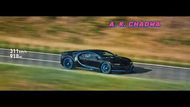 Buggati chiron| 45 second in 0-400-0 km /h| World record speed car| high speed Buggati chiron,