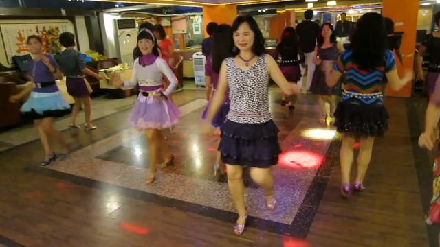 Chiki Cha Cha Line Dance with Contra