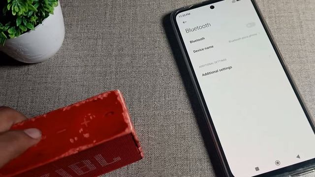 How to connect Bluetooth speaker in Poco M4 pro 5g phone, bluetooth setting