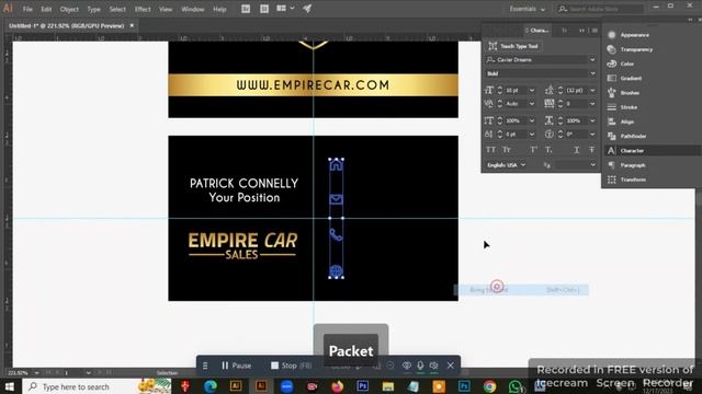 How to Create a Business Card for Your Company in Adobe Illustrator