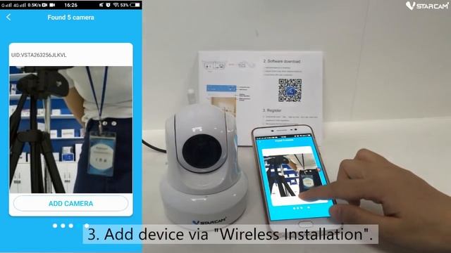 VStarcam C29 HD Network ip Camera