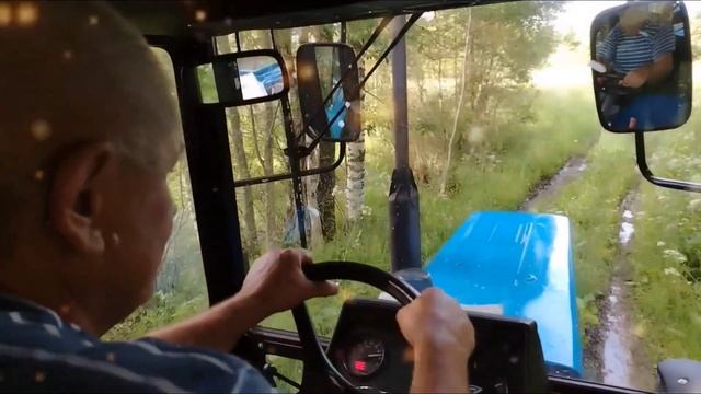 Въезд в райский уголок