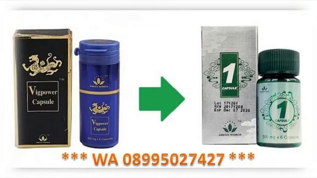 WA 08995027427  | One Capsule Green World Gantinya Vig Power Green World