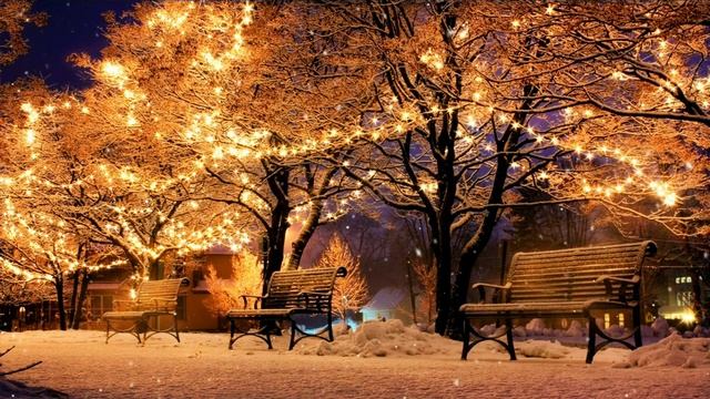 Снег кружится