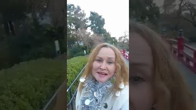 Поздравление с НГ из Японии . 2020год, декабрь. Морозова-Шимада Н.
