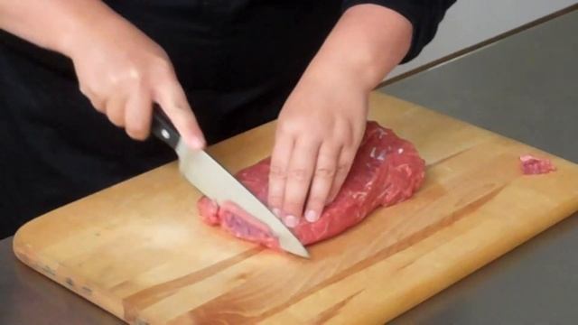 How to slice meat