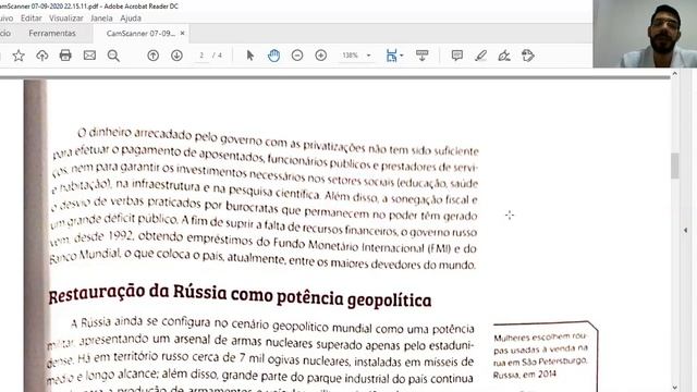 Aula de Geografia do dia 10-07-20 - Turma 231