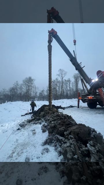 Работы продолжаются до самого вечера, чтобы сдать всё срок. Услуги бурения тел. +7 (985) 185-77-77.