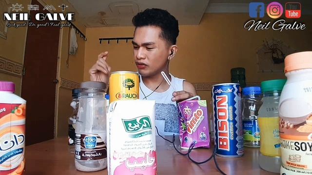 BOTTOMS UP CHALLENGE | FLUID MUKBANG | NEIL GALVE