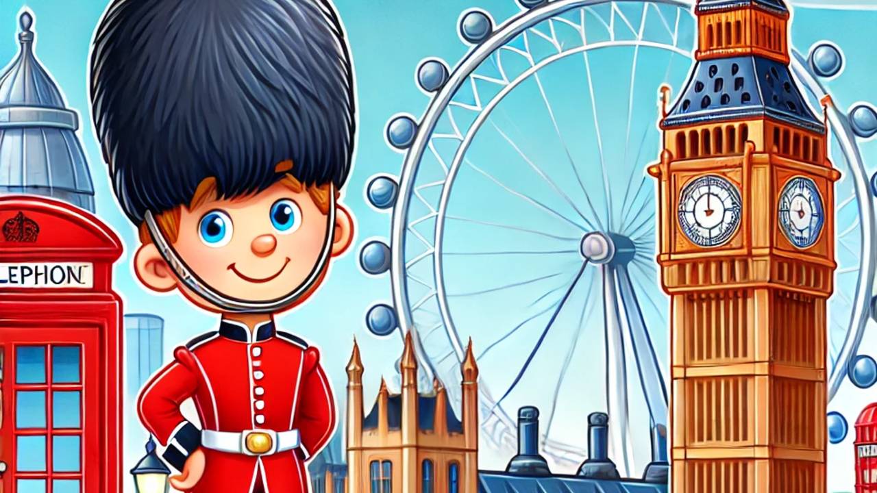 Английский для детей Visit London