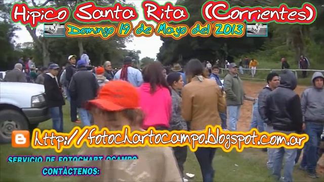 COMPILADO DEL HIPICO SANTA RITA  CORRIENTES - DOMINGO 19-05-2013