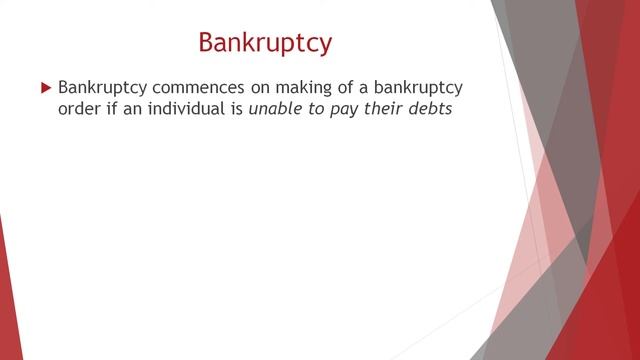 SQE2 Video Library Preview – Business Law and Practice – Individual Insolvency