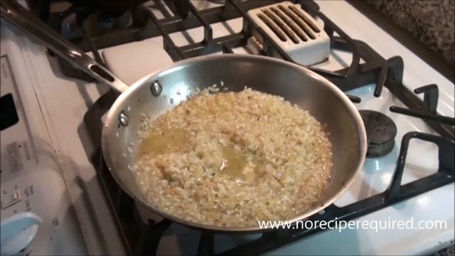Morel Mushroom Risotto - NoRecipeRequired.com