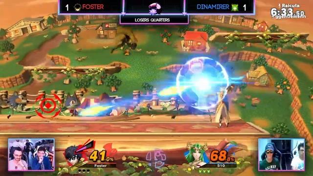 Toucan's Fight Club - 3 | Losers Top 8 Quarterfinals - Dinamirer (Palutena) Vs. FosterGolden (Joker