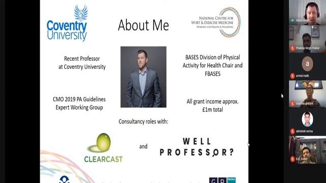 2nd Day Of International Webinar On “Physical Education, Sport And Exercise Sciences-Covid-19”