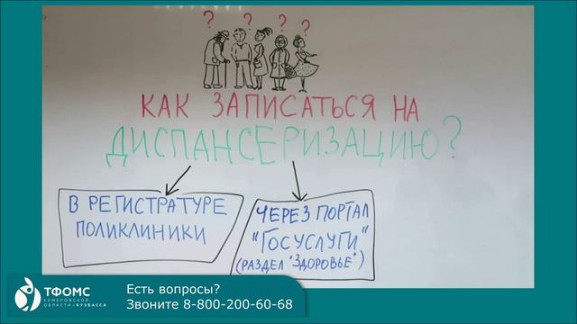 Как записаться на диспансеризацию
