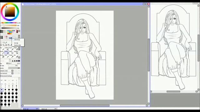 【Olivier Armstrong Pin-Up】Speedpaint