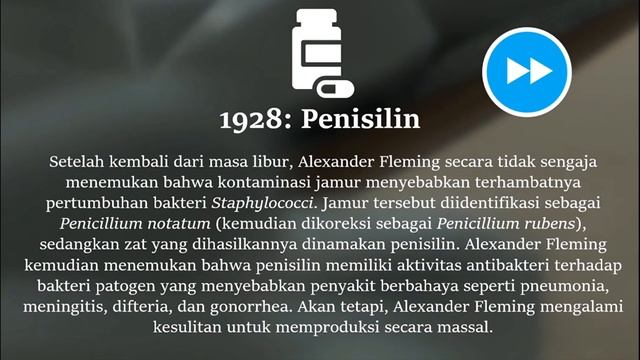 Sejarah Penemuan Antibiotik