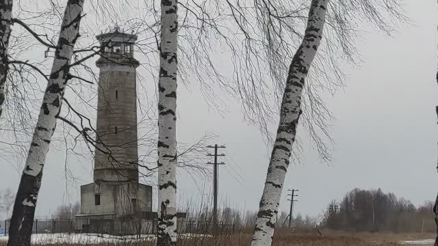 Единственный действующий маяк Московской области