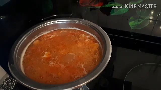 Наш ОБЕД  Вкусный рисовый супчик и горячие бутерброды!! 05.11.2019