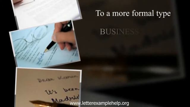 Letter Example Help - Business and Personal Form Letter Examples