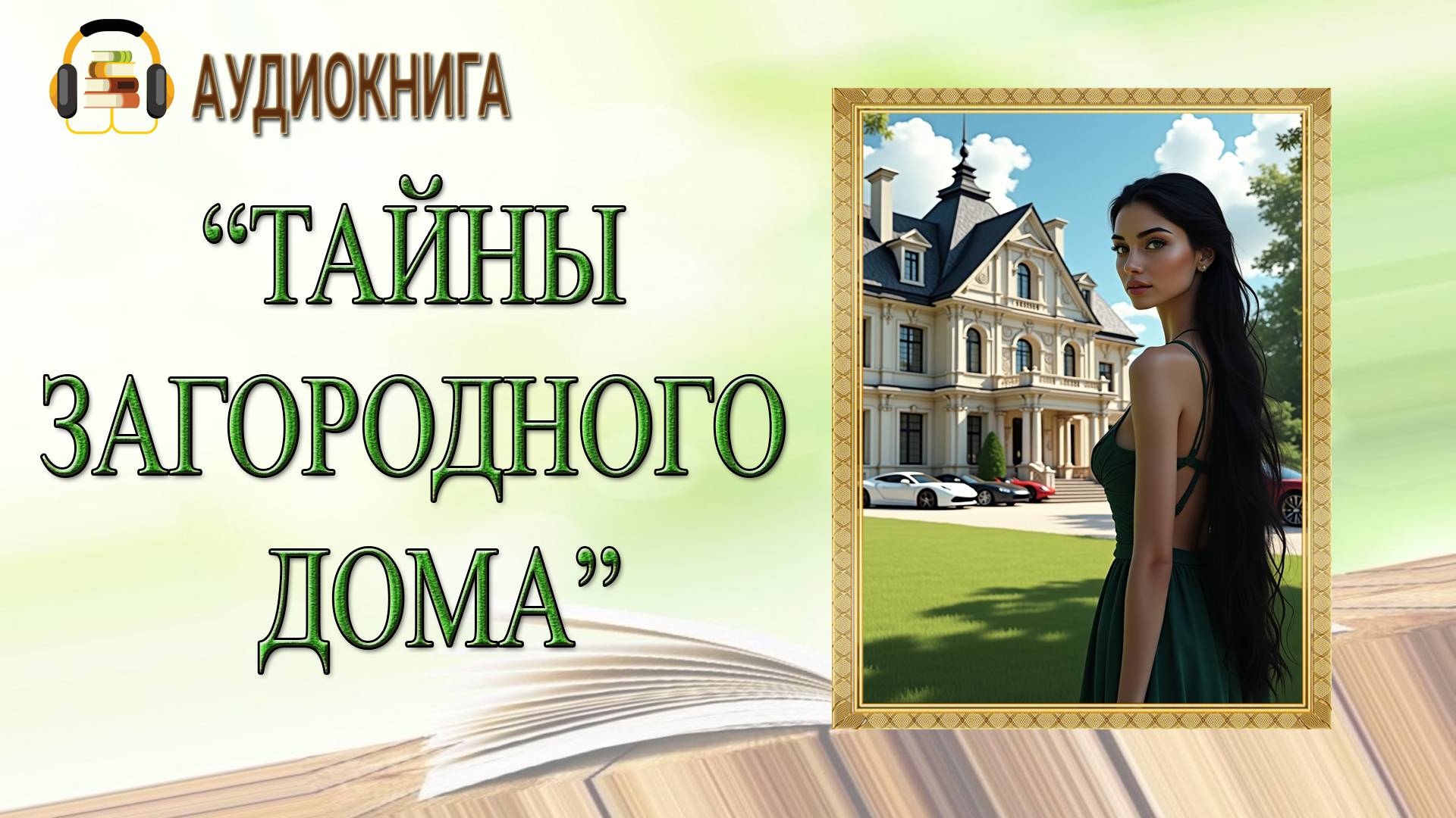 🎧ЛЮБОВНЫЙ РОМАН | ТАЙНЫ ЗАГОРОДНОГО ДОМА |  АУДИОКНИГА