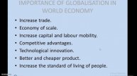 GLOBALISATION || ITS IMPORTANCE IN WORLD ECONOMY || IMPACT OF GLOBALISATION ||INTERNATIONAL BUSINES