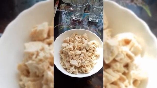 Вкусный салат из шампиньонов! 1