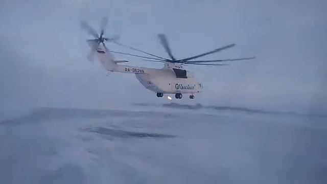 Встречаем вертолет. Сузун-2019