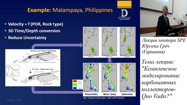 Лекция лектора SPE Юргена Грёч (Германия)