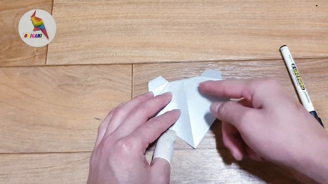 How to make a super easy Paper Koala Bear Face Origami