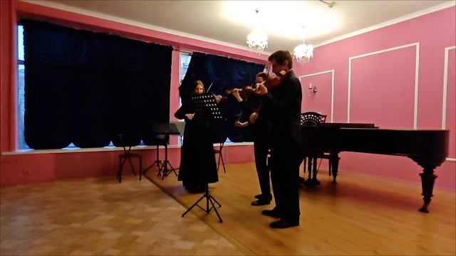 Дж. Ласт Одинокий пастух (переложение для трёх скрипок и фортепиано)